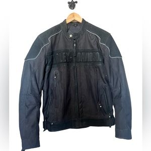 Mens Leather Harley Davidson Cruiser Jacket